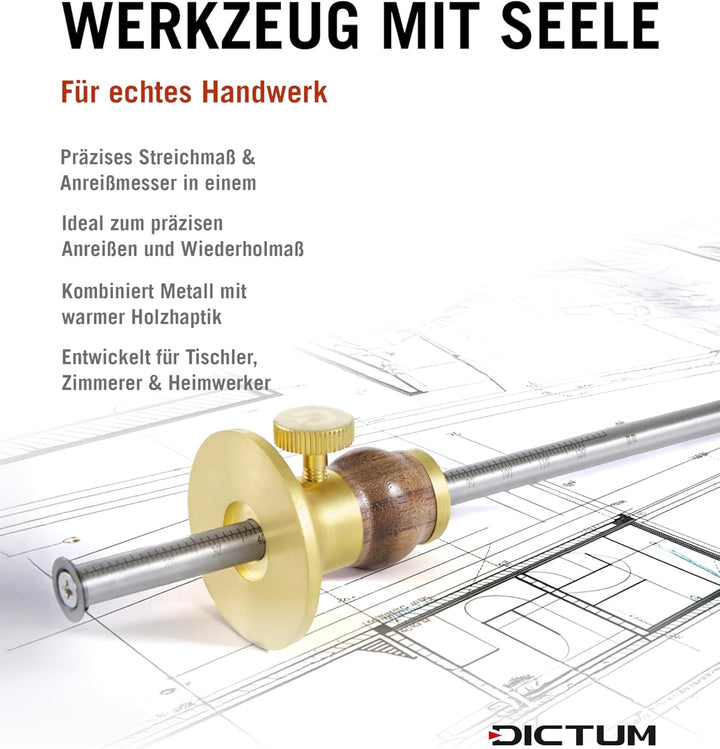DICTUM® Streichmass