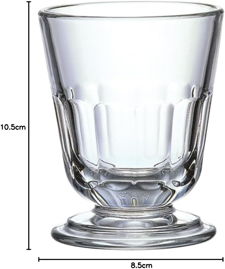 La Rochere Wassergläser Perigord 230ml 6er Set Gläser - Vintage Trinkgläser - Moderne und hochwertig