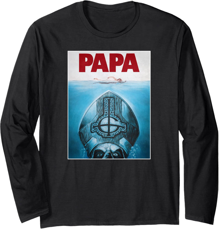 Ghost – Papa Poster Langarmshirt