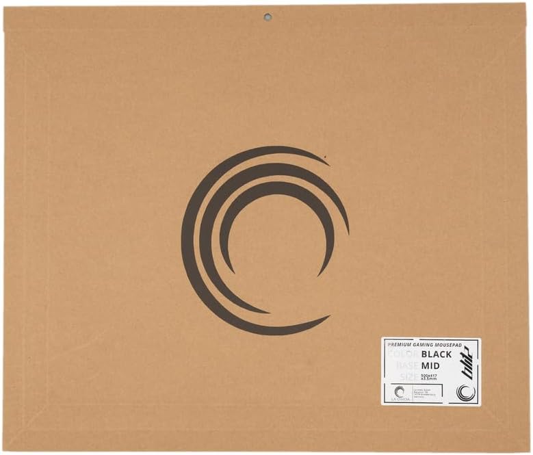 Blitz - Mousepad (Soft, Black, 490mm x 490mm) black soft 490L x 490B mm, black soft 490L x 490B mm