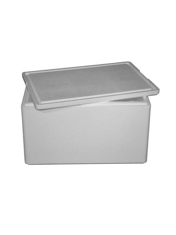 Thermobox, Styroporbox / Eisbox für Essen, Getränke & temperaturempfindliche Ware, Isolierbox aus St