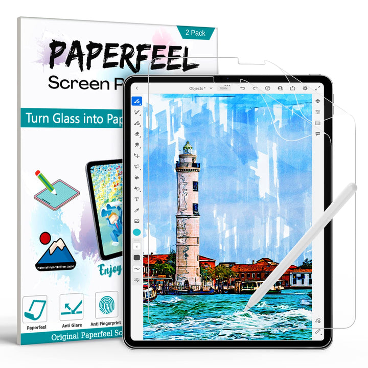 [2 Stück] Schutzfolie für iPad Pro 11 Zoll (2022-2018) & iPad Air 5./4. Generation Folie(2022/2020 1