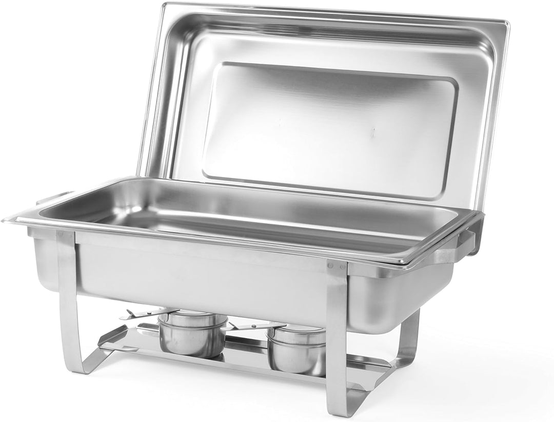 HENDI Gastronorm 1/1 Chafing Geschirr, 9 L, Edelstahl, GN, 2 Packed per: 2 Single GN 1/1, Packed per