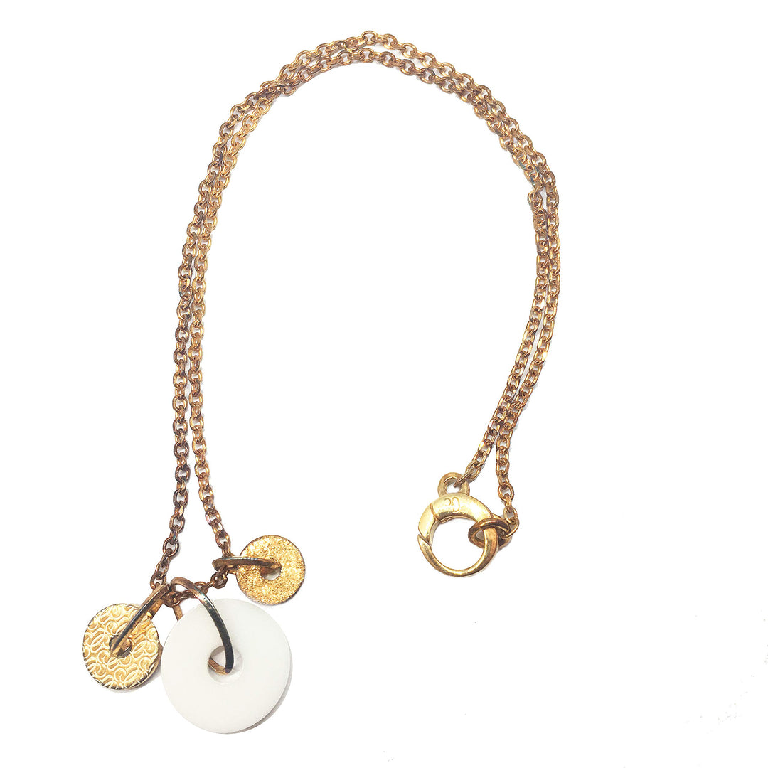 Guess Damen-Halskette, Cwn10906, 50 cm, 50 cm, Verschiedene Materialien, Kein Edelstein
