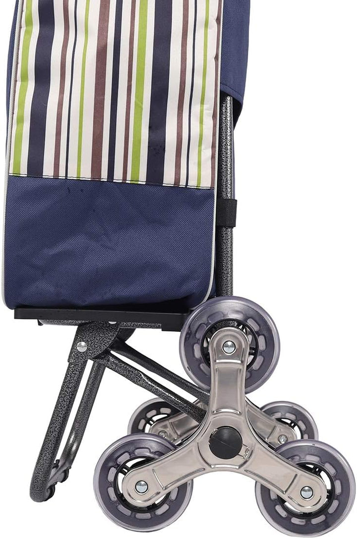 Ambientehome Shopping Trolley blau Einkaufstrolley