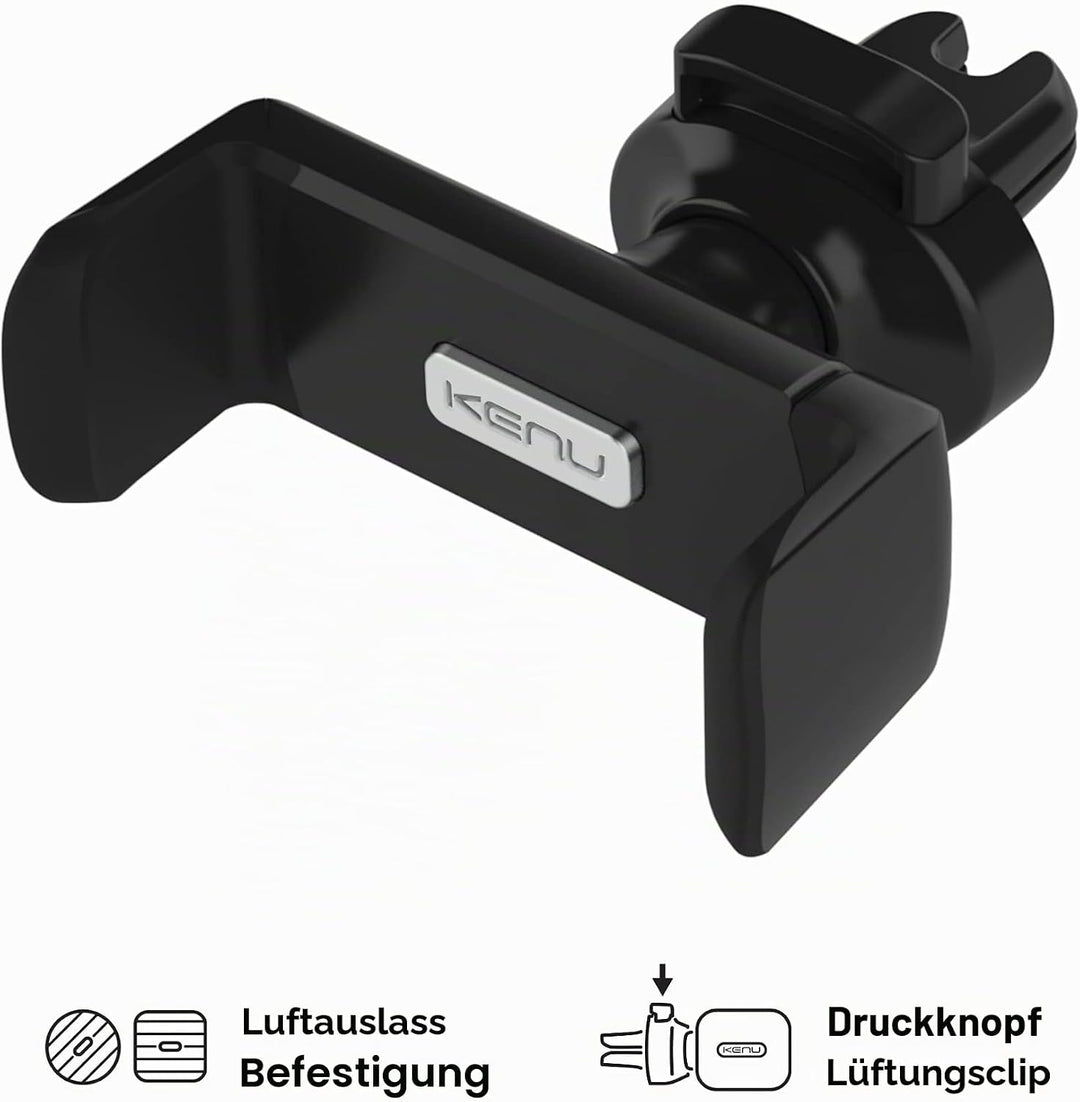 Kenu Airframe Ultra mit Insta-Grip-Technologie, universelle Smartphone-Kfz-Halterung für alle iPhone