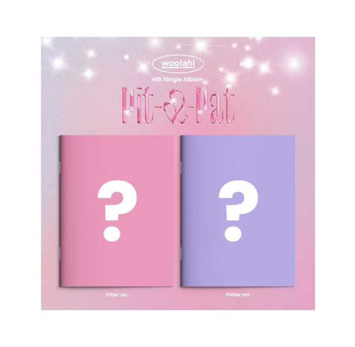woo!ah! - 4th Single Album [Pit-a-Pat] CD+Folded Poster (Patter ver, 1 Folded Poster) Patter Ver, +