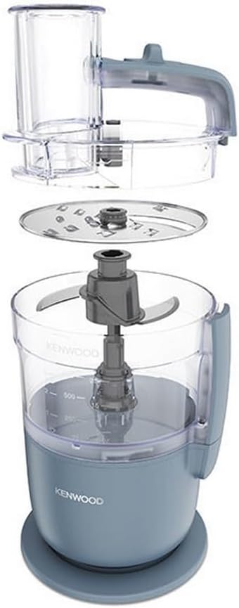 Kenwood MultiPro Go FDP22.000GY, Robot da Cucina che Trita, Affetta, Grattugia, Riduce in Purea e I