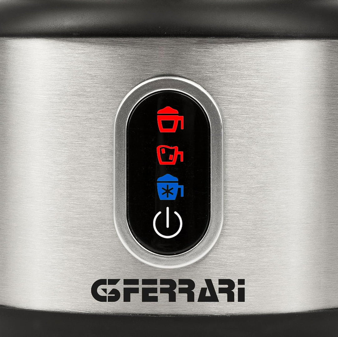 G3 Ferrari G10198 "Choco-Lat" Milchaufschäumer mit abnehmbarem Edelstahlbecher, 600 W, Fassungsvermö