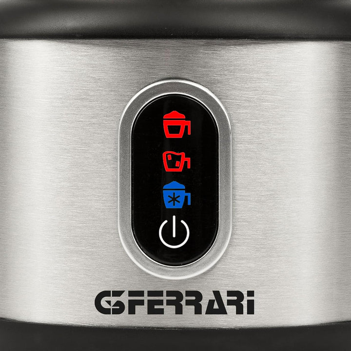 G3 Ferrari G10198 "Choco-Lat" Milchaufschäumer mit abnehmbarem Edelstahlbecher, 600 W, Fassungsvermö