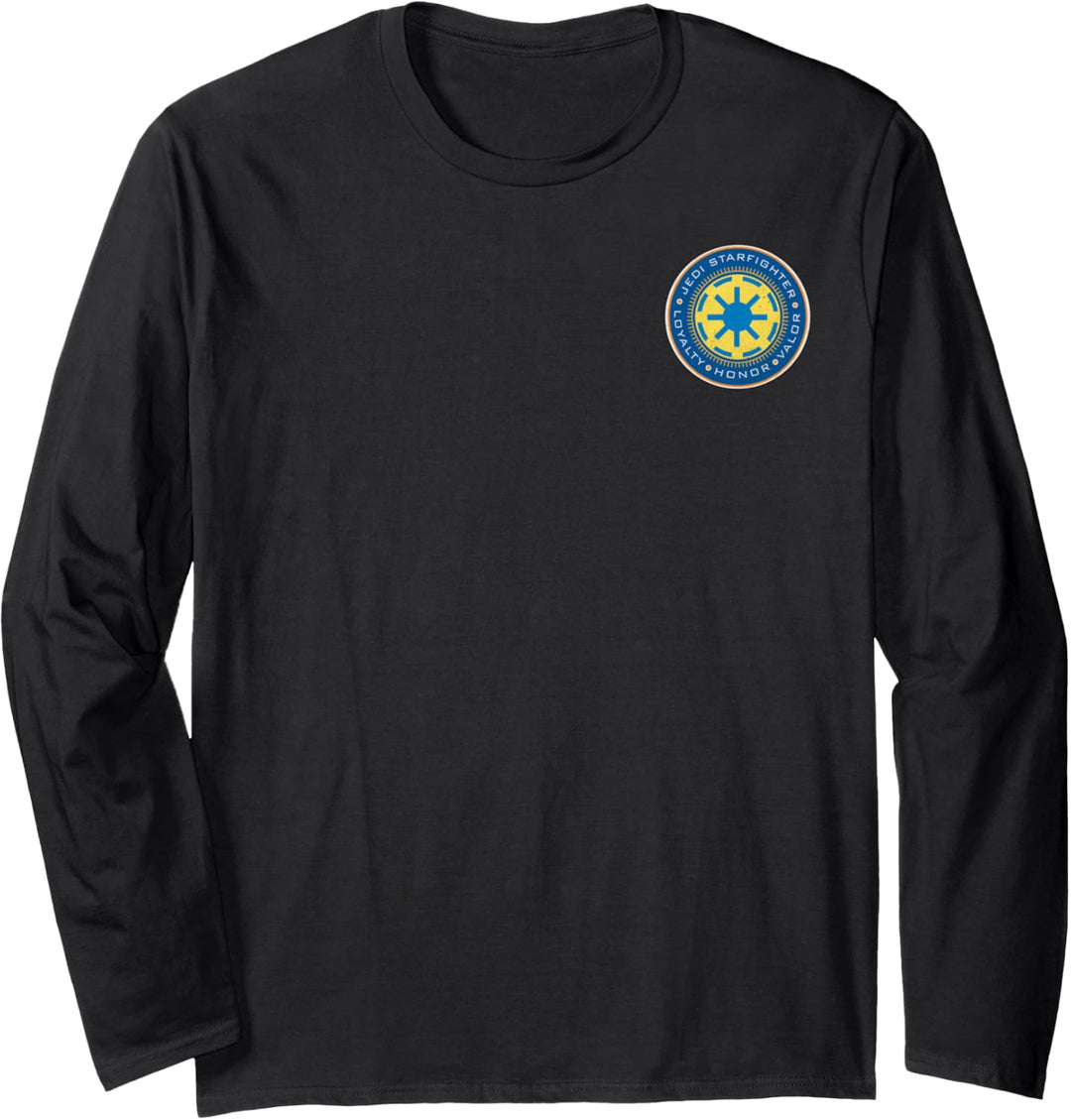 Star Wars Jedi Starfighter Pocket Langarmshirt