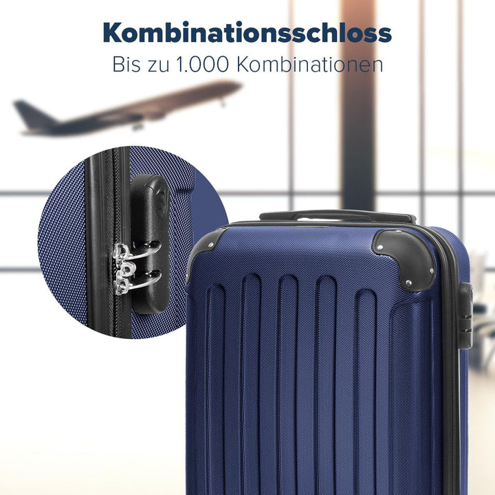 TRVLMORE Handgepäck Koffer 55x40x20cm - Koffer & Trolleys, Reisekoffer mit Rollen, Handgepäck Trolle