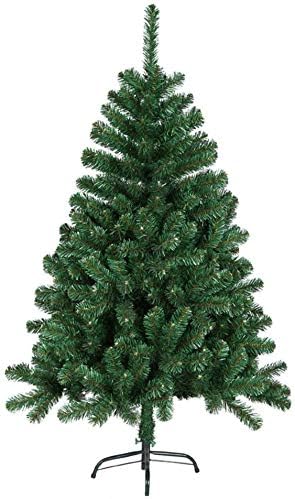 AufuN Weihnachtsbaum Künstlich 180cm Künstlicher Weinachts Baum Deko Künstlicher Tannenbaum Grün PVC