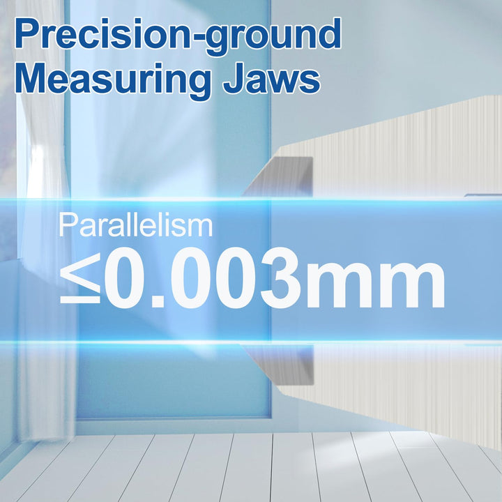 Digital Caliper 6 Inch Measuring Tool Stainless Steel Vernier Caliper Digital Micrometer with Large