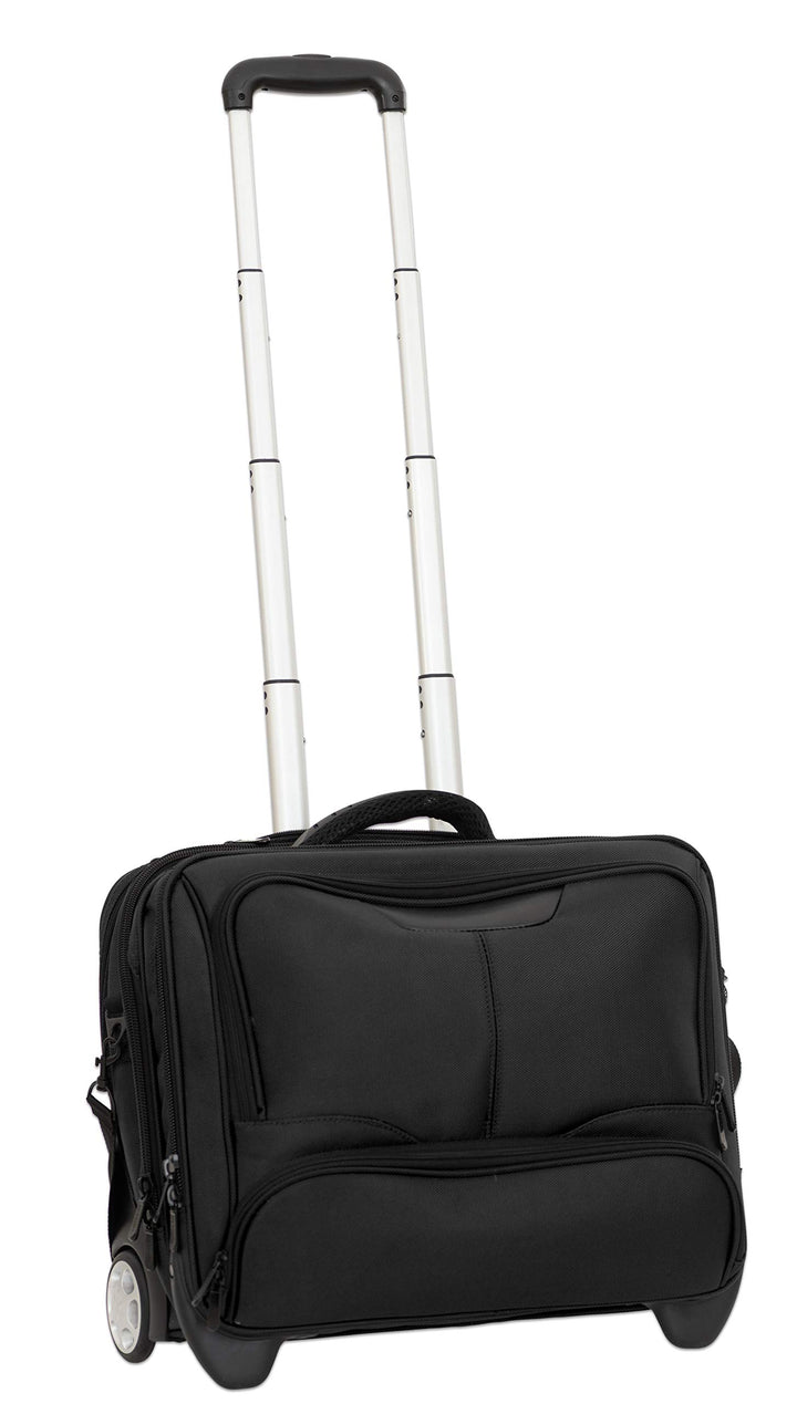 Dermata 2-Rollen-Businesstrolley Nylon 44,5 cm schwarz