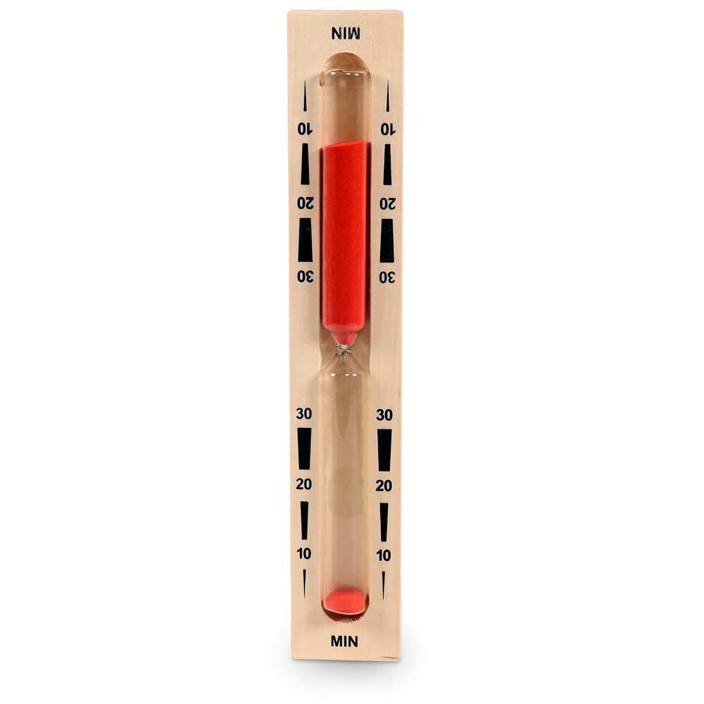 Eliga für Biosauna/Infrarotsauna mit rotem Sand, 30 Minuten Sanduhr