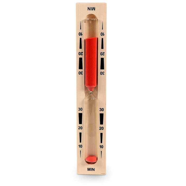 Eliga für Biosauna/Infrarotsauna mit rotem Sand, 30 Minuten Sanduhr