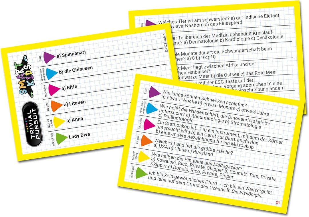 Winning Moves Trivial Pursuit Smart Kids Edition - Quizspiel für Fans - Quiz Partyspiele - Trivia Fa