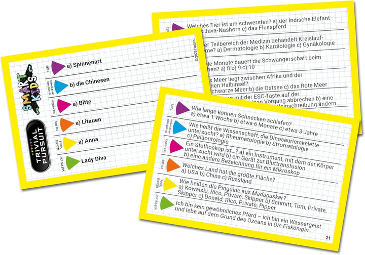 Winning Moves Trivial Pursuit Smart Kids Edition - Quizspiel für Fans - Quiz Partyspiele - Trivia Fa