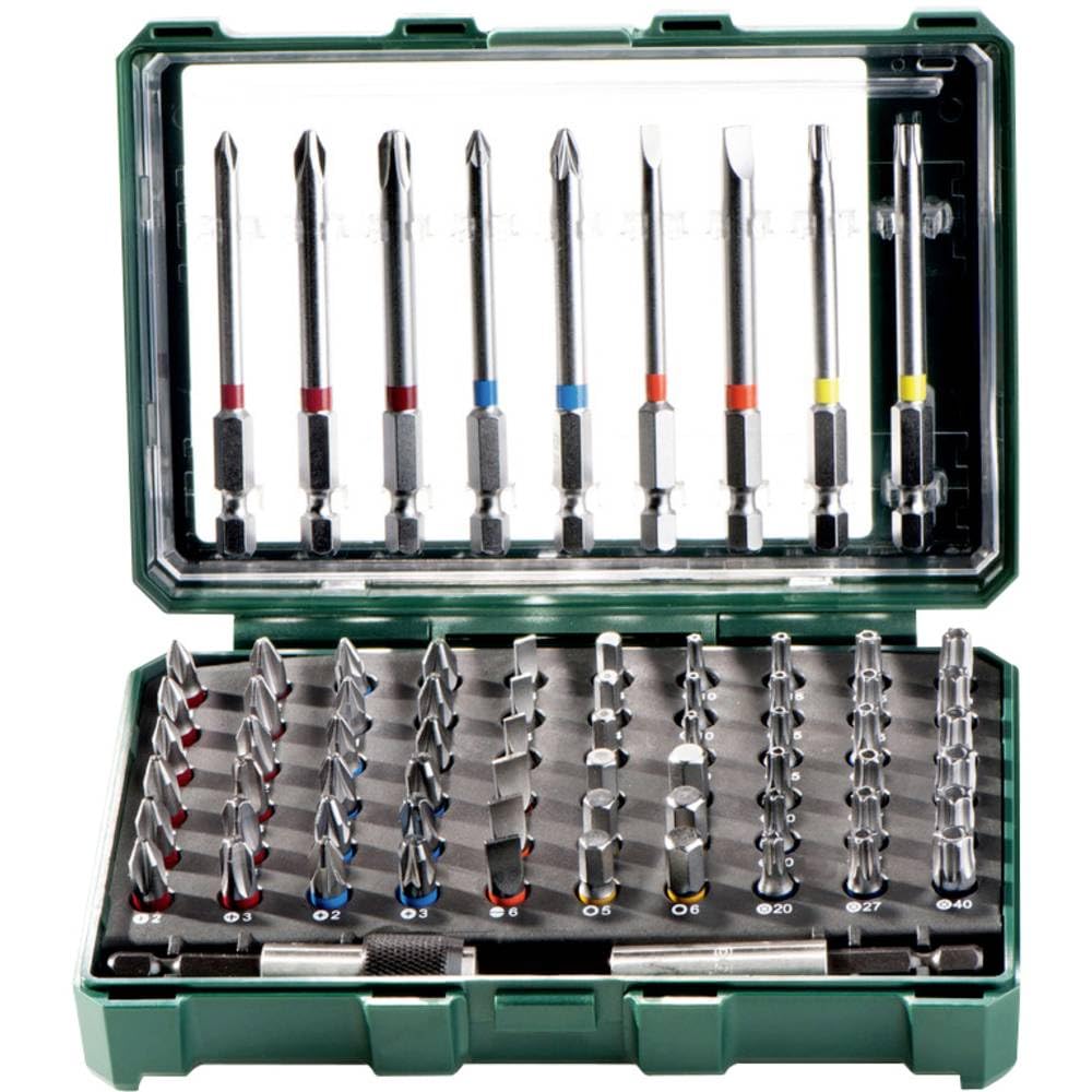Metabo Bit-Box-SP – 626704000 – Set für präzise Schraubarbeiten – 71-teilig