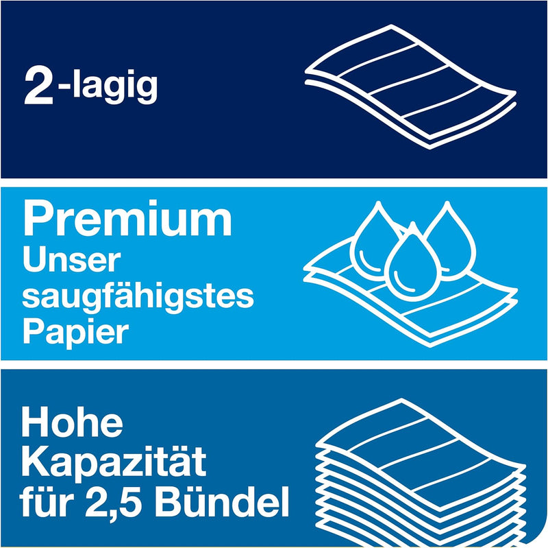 Tork Xpress extra weiche Multifold Papierhandtücher 100297 - H2 Premium umweltschonende Falthandtüch