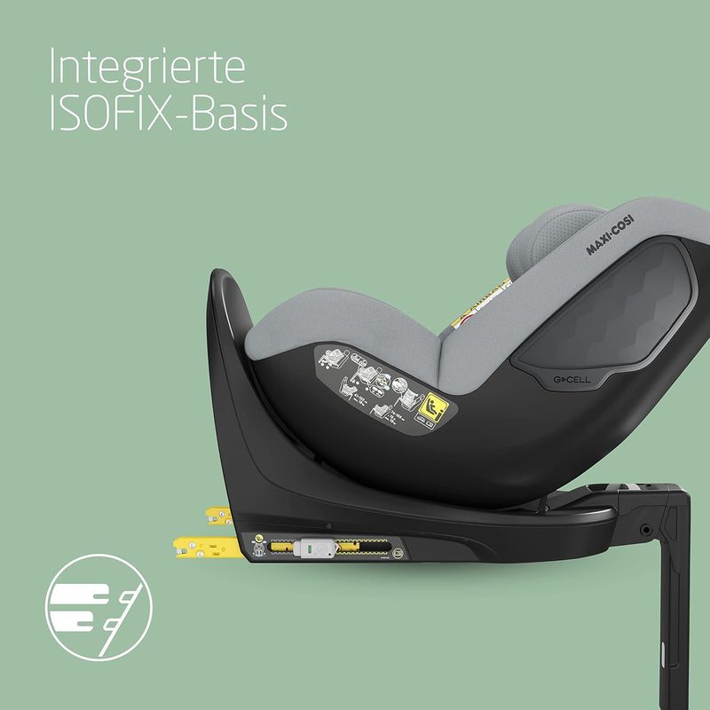 Maxi-Cosi Mica Eco i-Size, Autositz 360 Grad drehbar, 3 M–4 J (61–105 cm), i-Size Baby Autositz, 5 L