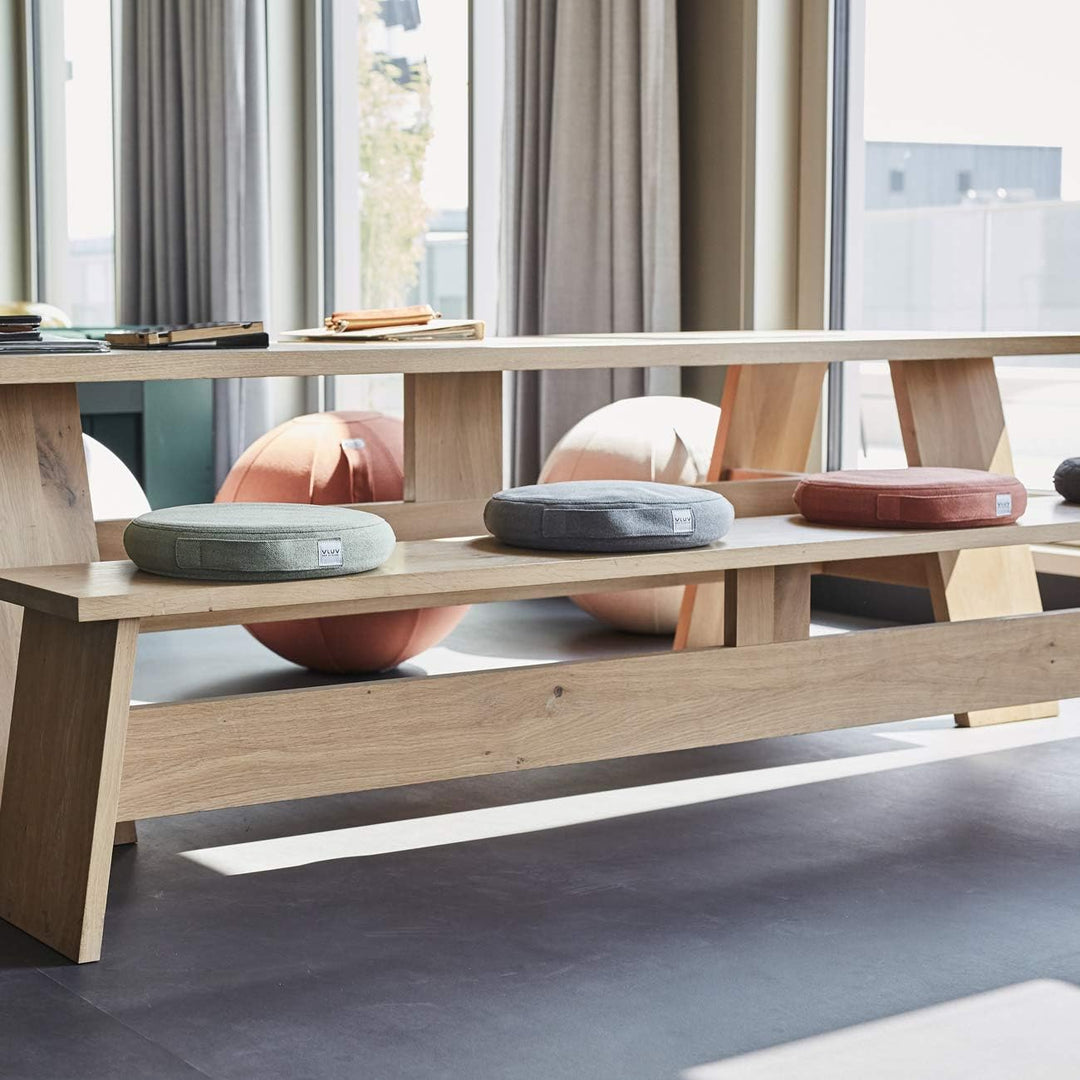 VLUV Balancekissen-Set, ergonomische, aktive Sitzgelegenheit, in vielen Farben und verschiedenen Sto