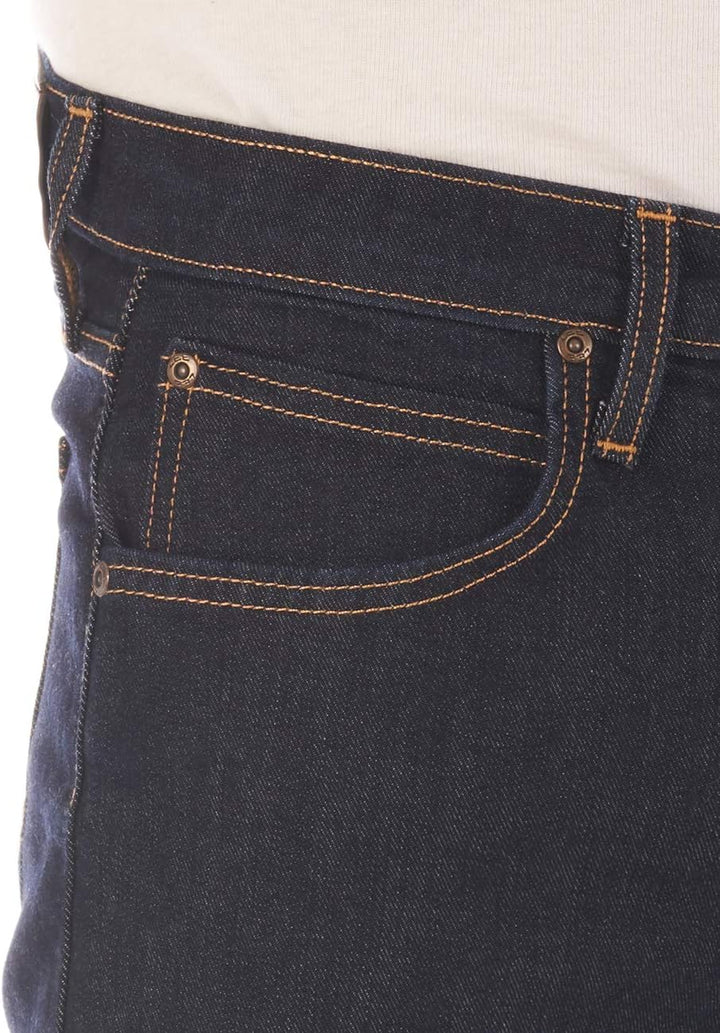 Lee Herren Jeans Luke Slim Fit Hose Tapered Männer Jeanshose Baumwolle Denim Stretch Blau Schwarz Gr