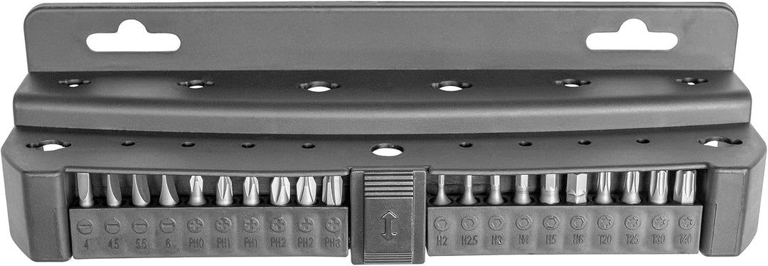 Brüder Mannesmann Werkzeug 37-tlg. Schraubendreher+Bitsatz, M11415 Single, Single