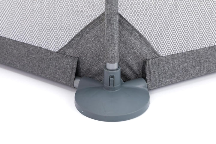 Fillikid Laufgitter 6-eckig mit Einstieg Exklusiv | Laufstall Baby ab Geburt | Bett Reisebett Baby m