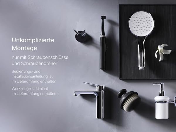 FTA02800 Hit Einhebel-Waschtischarmatur EcoStart (Chrom, Standard)