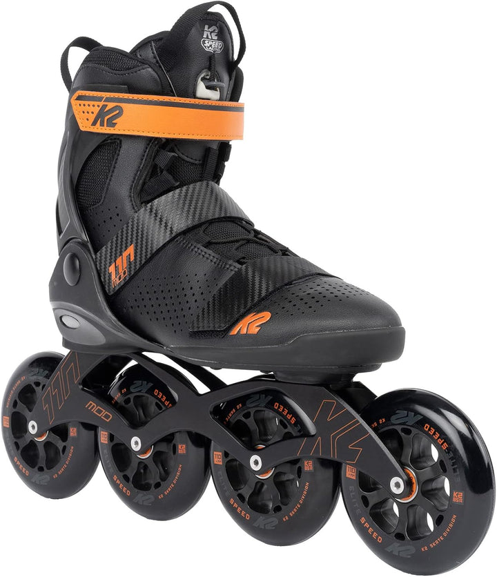 K2 Skates Unisex Inline Skates MOD 110, black - red, 30G0163 EU: 39 (UK: 5.5 / US: 6.5) black - red,