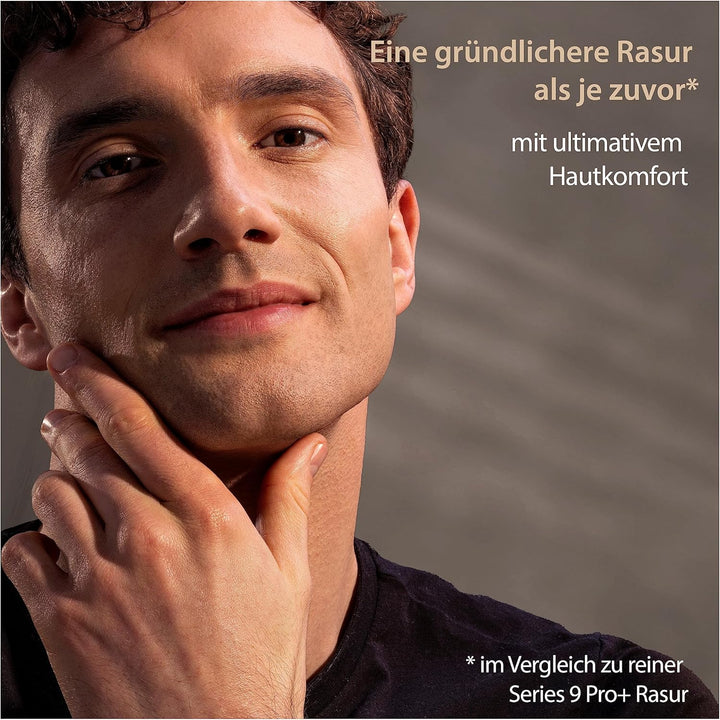 Braun Series 9 Pro+ Rasierer Herren Elektrisch, Elektrorasierer mit 5 Rasierelementen, ProComfort Au