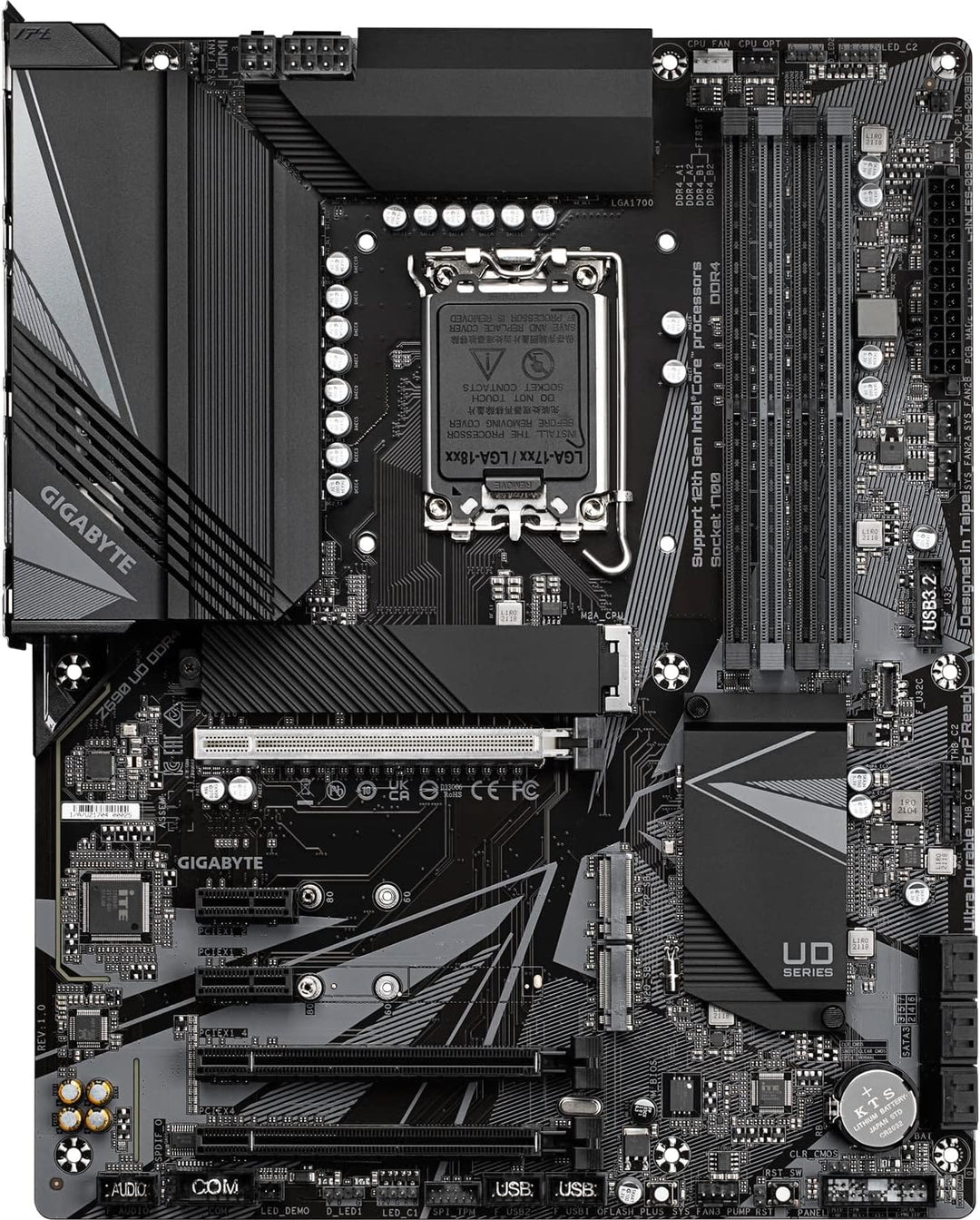 Gigabyte Z690 UD DDR4 ATX Motherboard - Supports 12th Gen Intel Core Processors (LGA 1700), DDR4-533