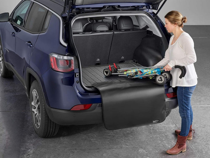 Kofferraumwanne +Stossstangenschutz passend für Volvo XC40 1°Gen 2018-19 Schwarz Weathertech CargoLi