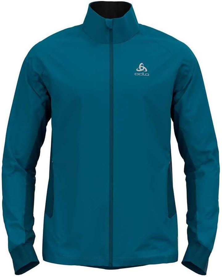 Odlo Herren Brensholmen_612662 Langlauf Jacke (1er Pack) XL saxony blue - deep dive, XL saxony blue