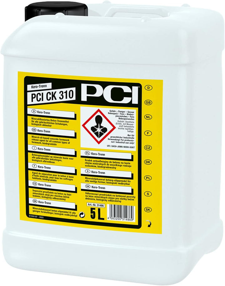 PCI CK310 Kero-Trenn Mineralölbasiertes Beton-Trennmittel 20 L, 20 L