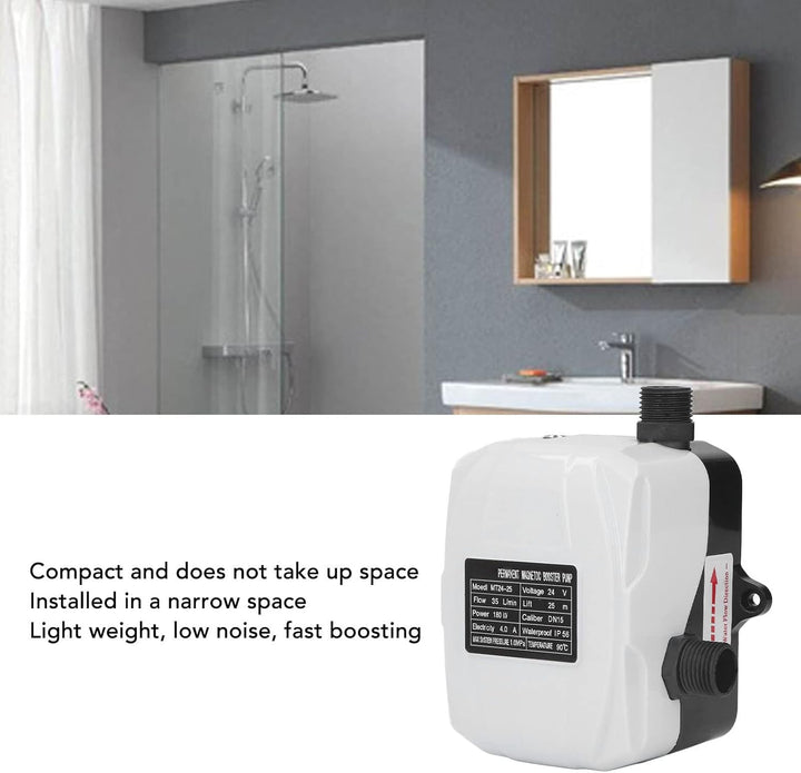 Wasserdruckerhöhungspumpe High Lift 180W Haushaltsautomatische Home Booster Pump DC 24V