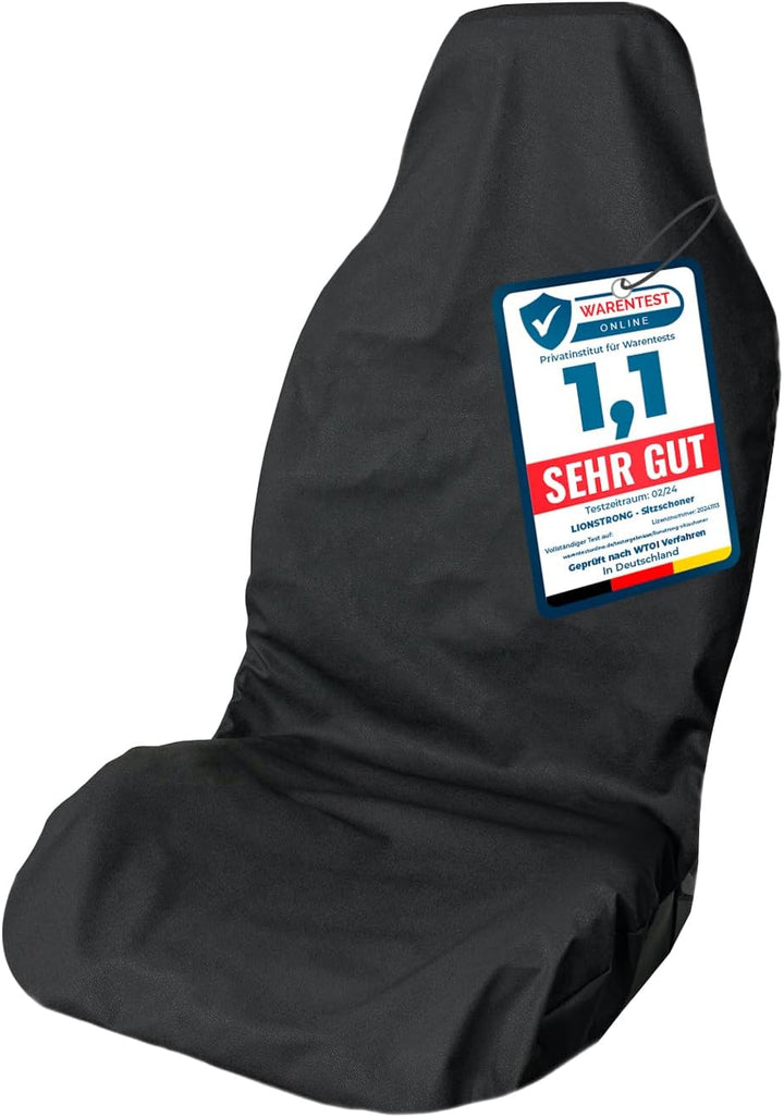 LIONSTRONG® Autositzschoner Vordersitz universell kompatibel [WASSERDICHT] - Autositzbezüge - Sitzsc