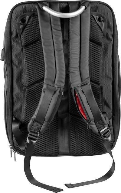 MARSGAMING Mars Gaming MB2 - Rucksack-Gaming-Tasche (wasserdicht, TSA-Schloss, bis 17,3 Zoll, extern