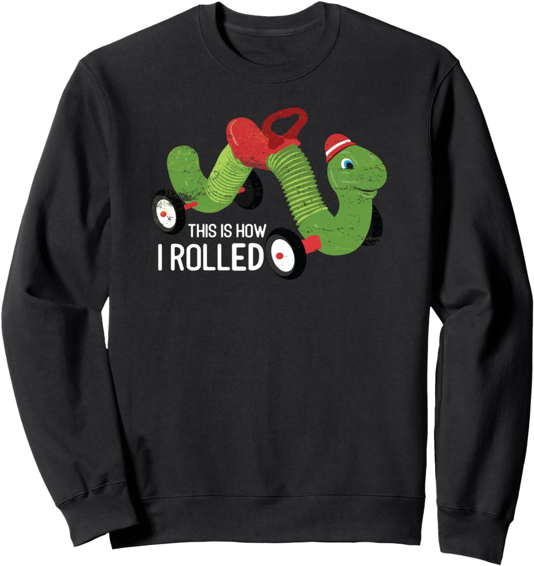 70er Jahre Toys Nostalgie Liebe Vintage Retro Spielzeug Sweatshirt
