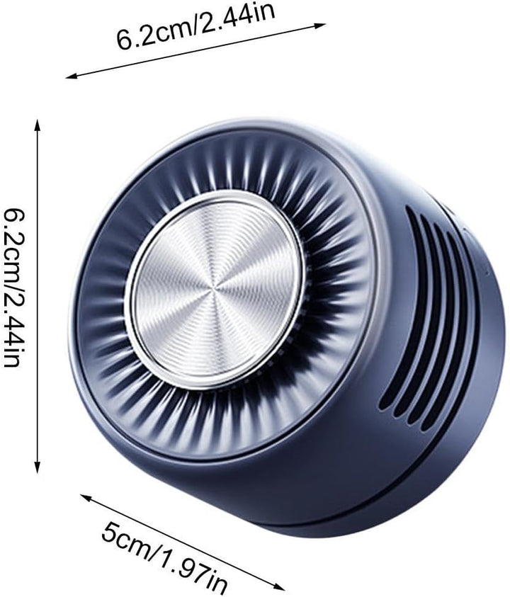 Tragbarer Ventilator mit Clip, 3 Geschwindigkeitsstufen, leise, wiederaufladbar, Mini-Ventilator mit