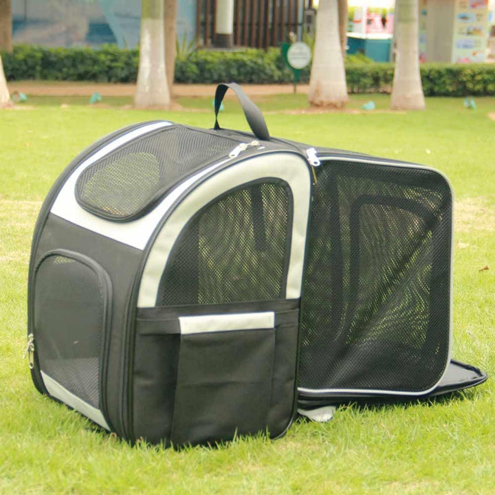 Nobby Rucksack Extend 2 Creme schwarz 34 x 28 x 41 cm