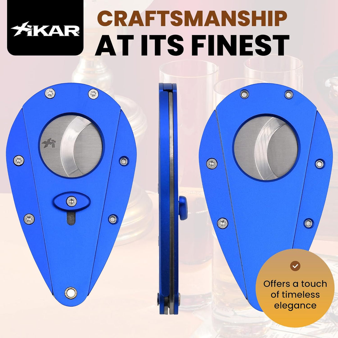 Xikar Cutter Xi1 Metall Blau (100BL), Blau