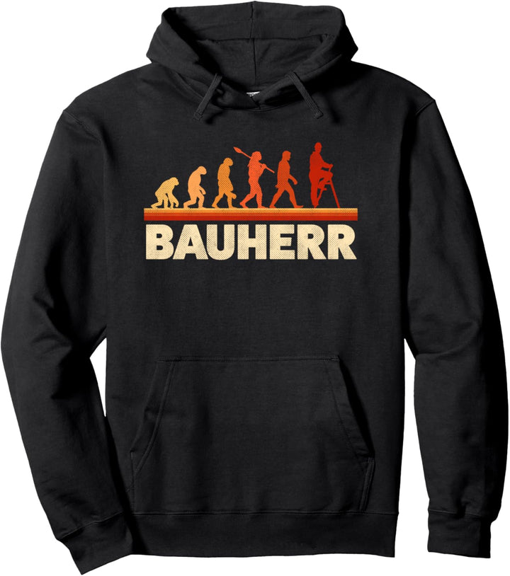 Baustellen Bauherr 2023 Pullover Hoodie