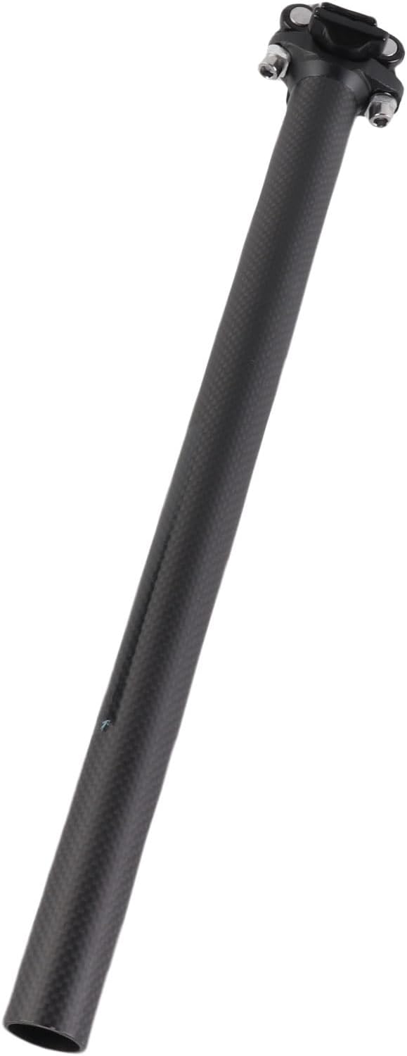 VGEBY1 Fahrrad Sattelstütze, 27.2/30.8/31.6mm Carbon Fahrrad Sattelstütze für MTB Mountainbike Rennr