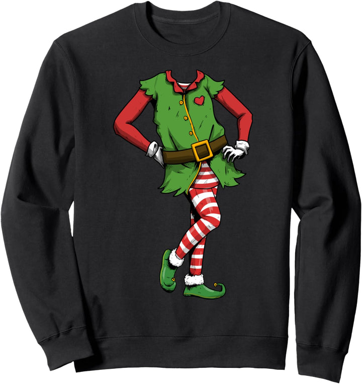 Weihnachtself Mädchen Elf Wichtel Tochter junge Dame Sweatshirt