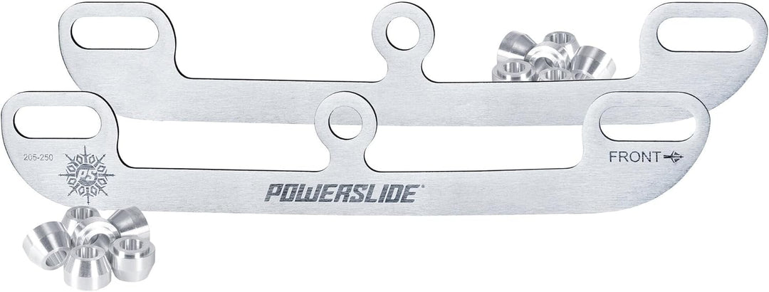 Powerslide Schlittschuh Sabres 3 Eiskufen für 3-Rollen Inline Skates, für Damen und Herren XXS/XS, X