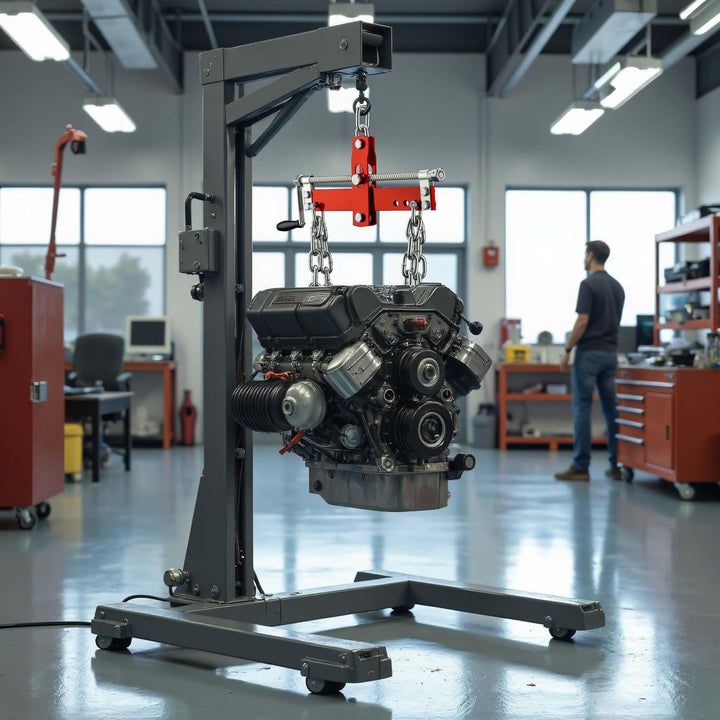 900kg Balancierer Positionierer Motorkran Werkstattkran Hebekran Traverse Kran Werkstatt