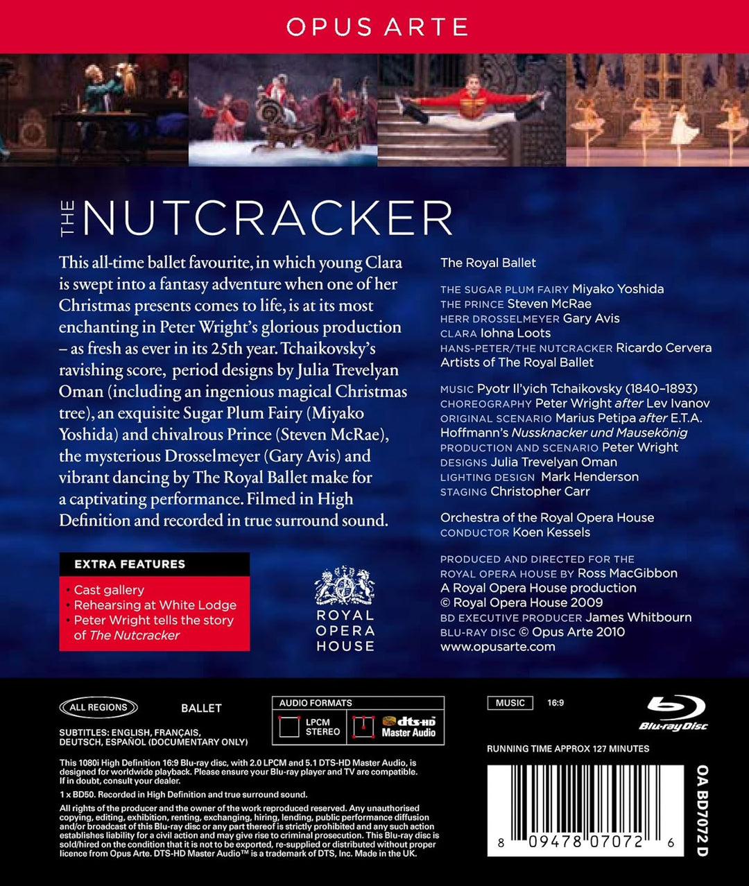 Tschaikowsky - The Nutcracker, Blu-ray